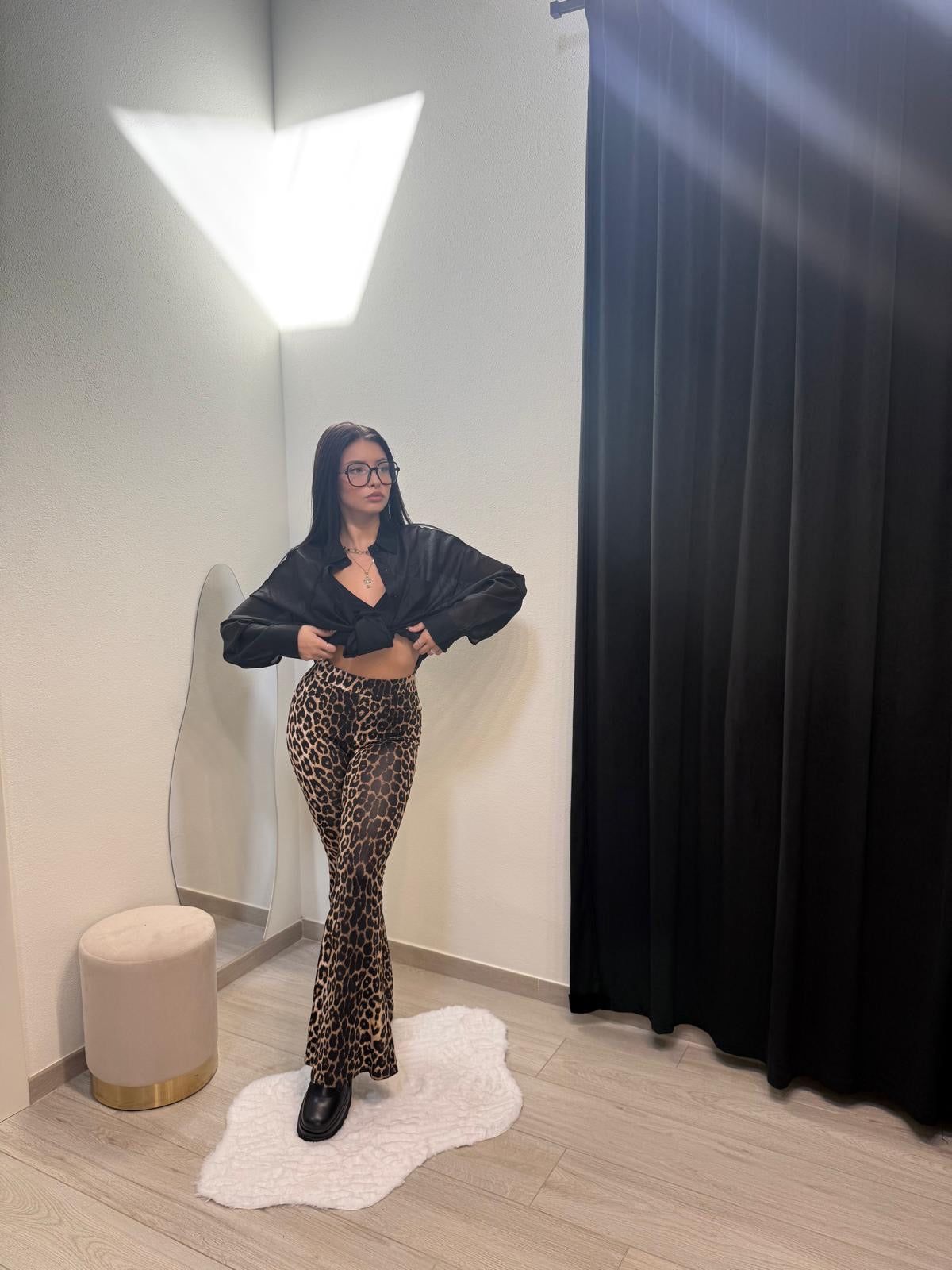Leggins model Leopard