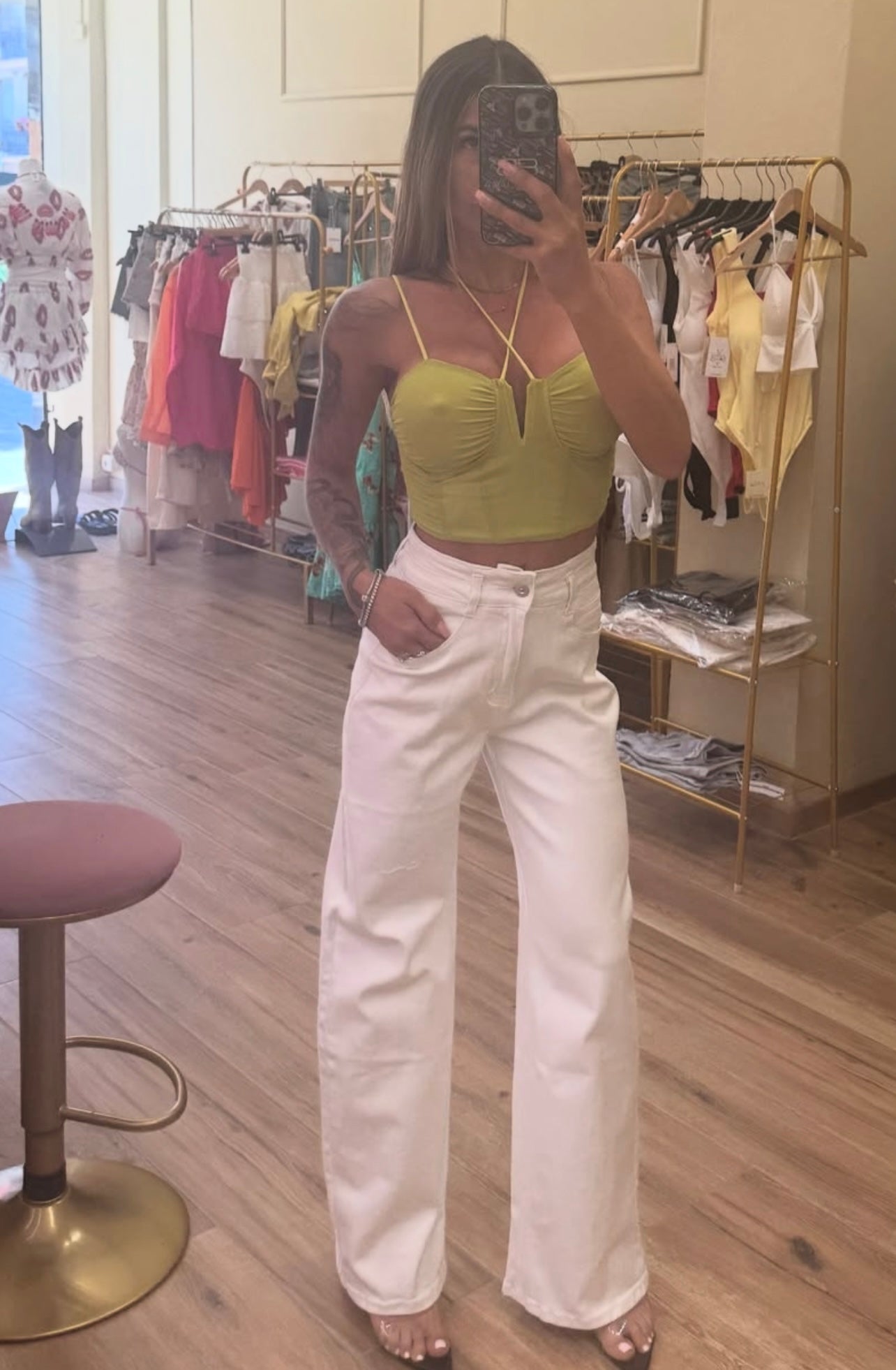 Jeans bianco