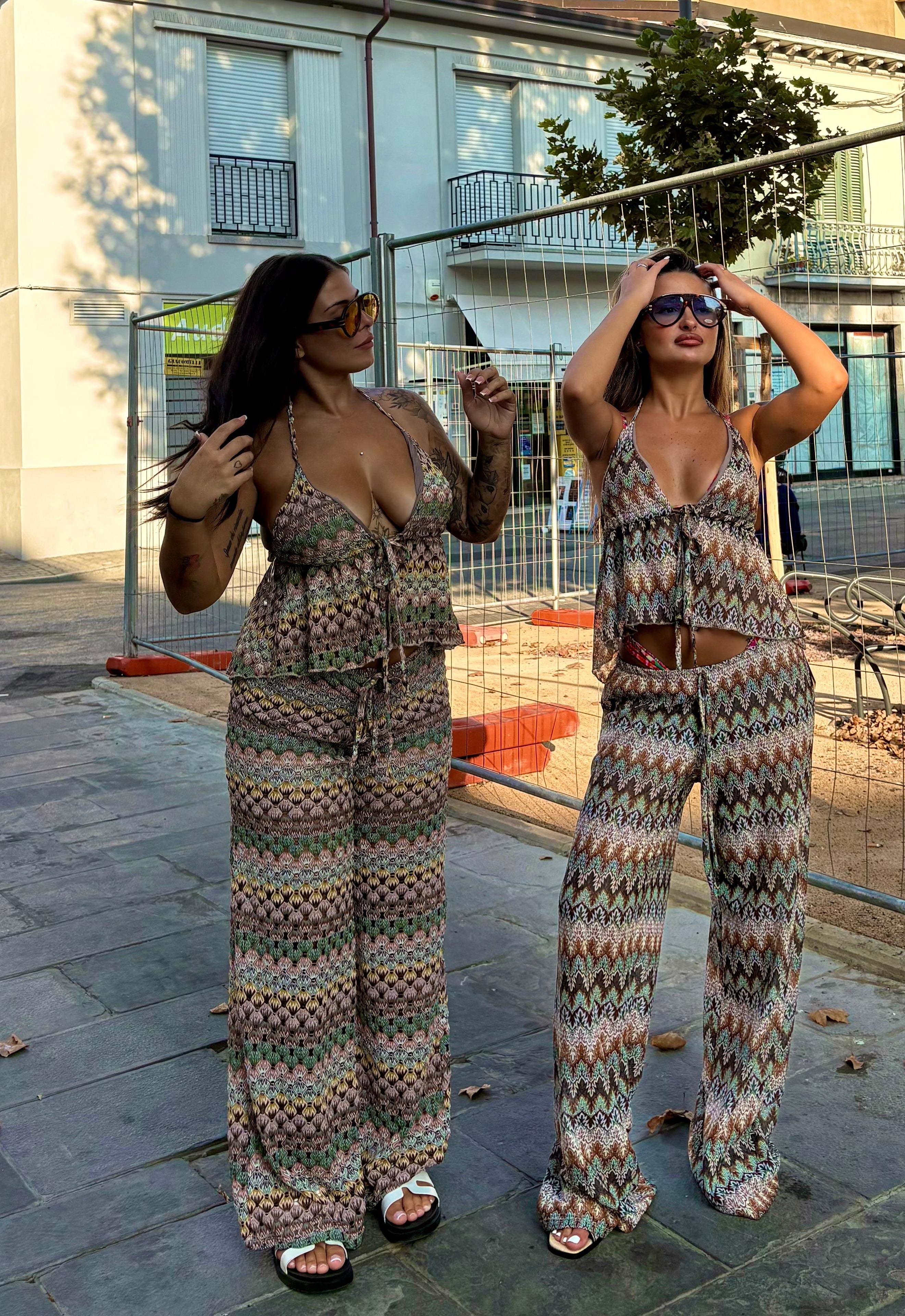 Coordinato multicolor
